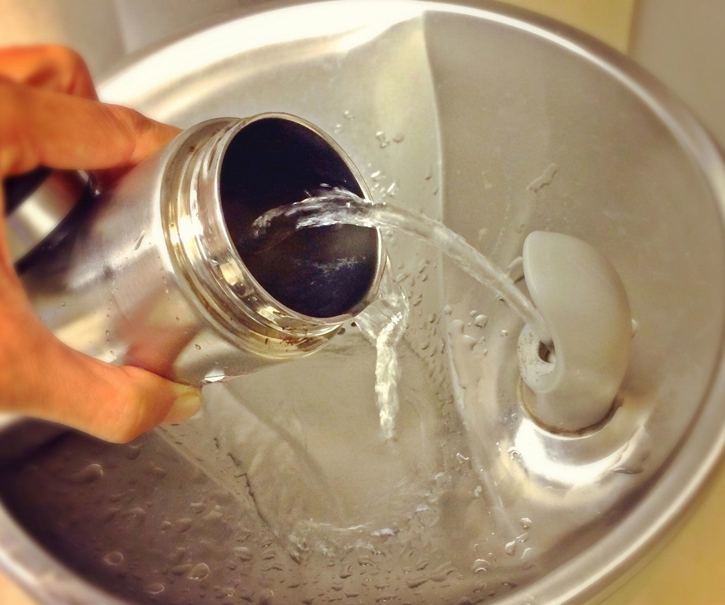 Bring a reusable water bottle
